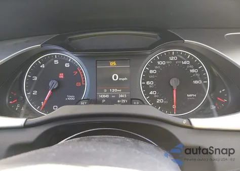 2011 Audi A4 2.0T Premium z USA, uszkodzony, nr VIN WAUWFAFLXBA141605